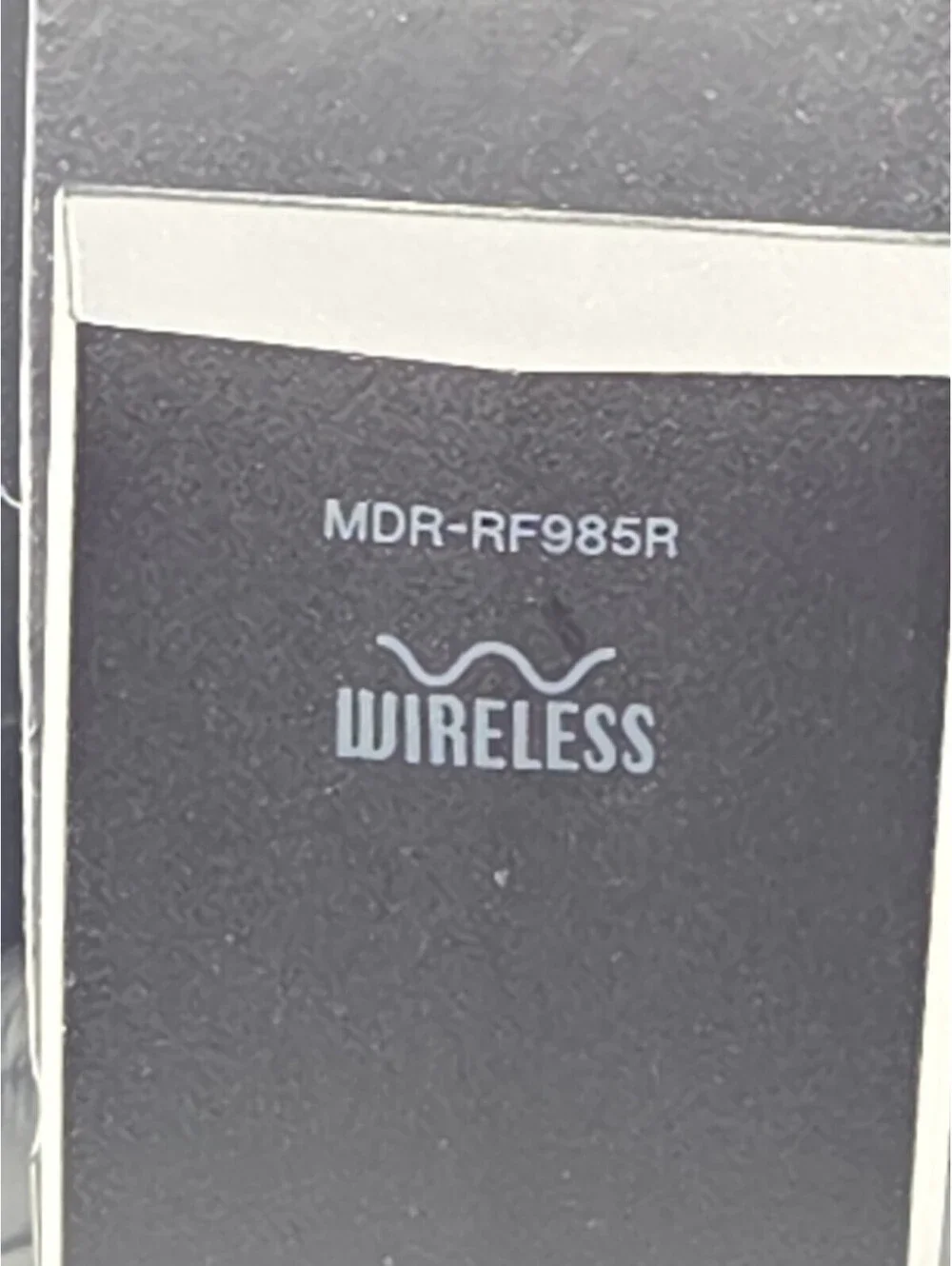 Sony Complete MDR-RF985RK Wireless Headphones MDR-RF985R TMR-RF985R Tested Works